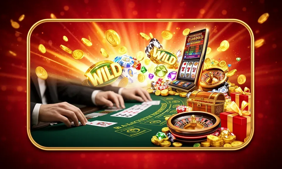 rajaindi Slots, Live Tables and Betslip All in One Screen